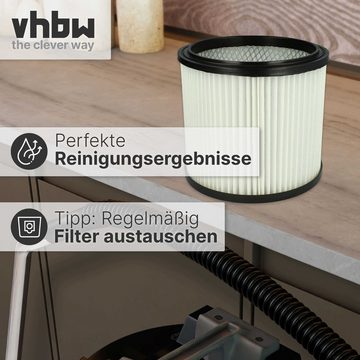 vhbw Patronenfilter passend für Parkside PNTS 30/4(E/S), 30/6(E/S), 1250/9, 30/6, 1250, für Parkside PNTS 30/4(E/S), 30/6(E/S), 1250/9, 30/6, 1250, 30/6 DE, 30/5