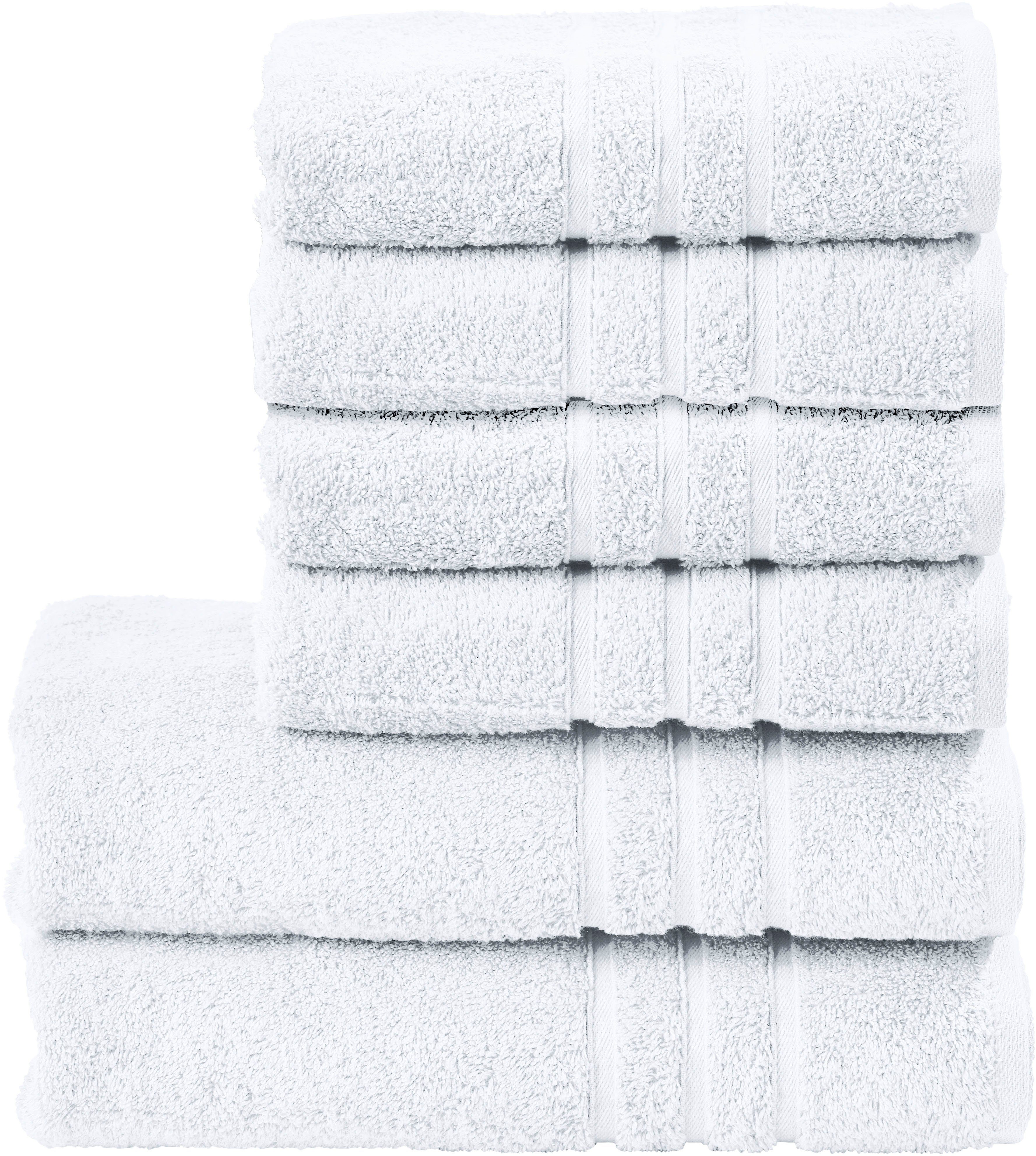 done.® Handtuch Set Daily Uni, Walkfrottier günstig online kaufen