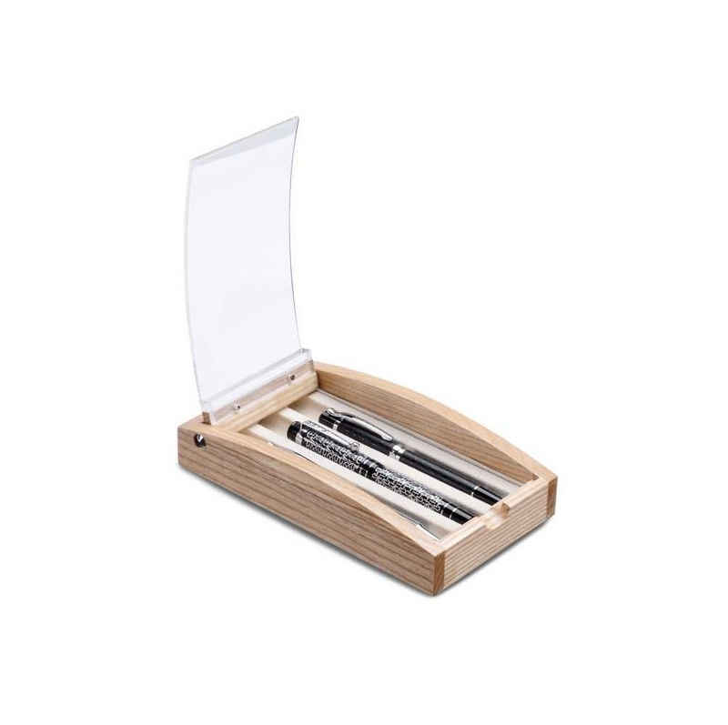 Ferocase Aufbewahrungsbox FC973 Edle Sammelbox Penbox für 3 Luxus Schreibgeräte