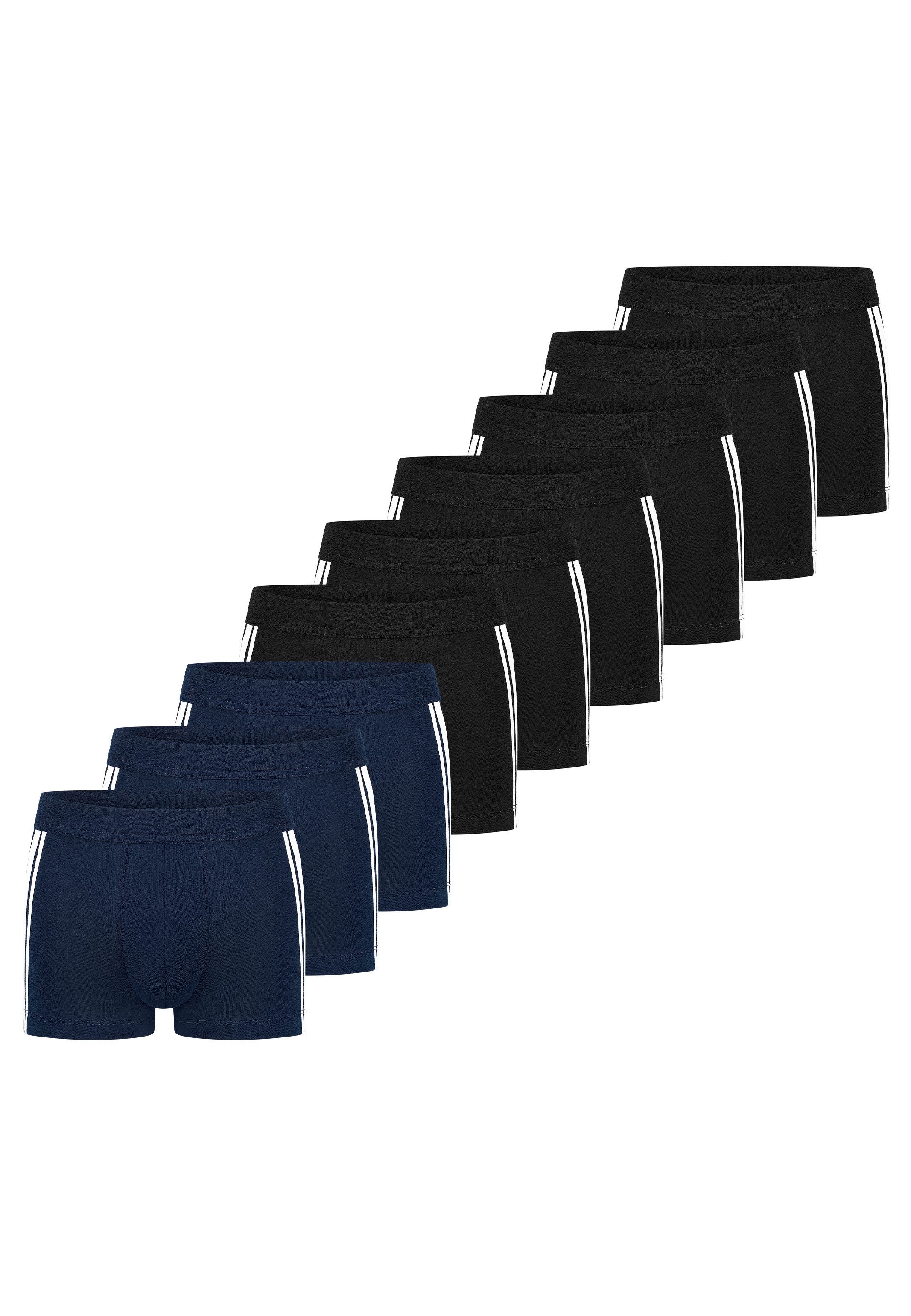 Retro Boxer 9er Pack 95/5 Stretch - Organic Cotton