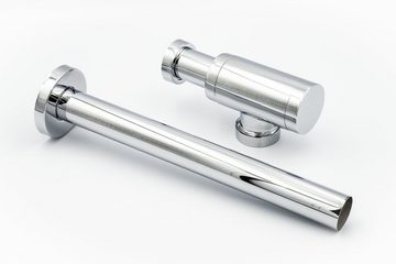 Stabilo Sanitär Siphon Design Flaschensiphon 1 1/4" x 32 mm Geruchsverschluss verchromt