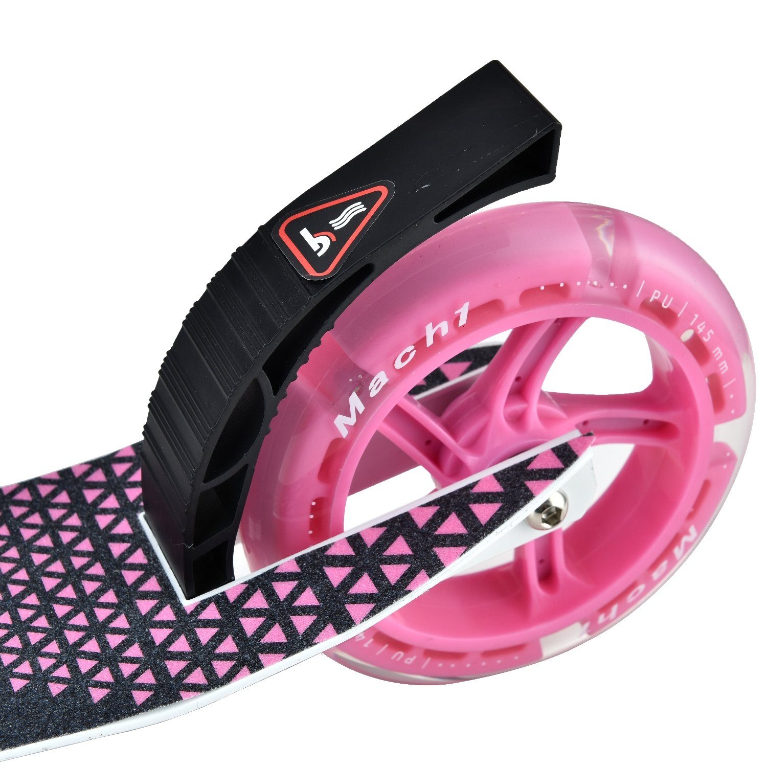 Mach1 Cityroller Kick Scooter City Roller mit 145mm LED Leuchtrollen