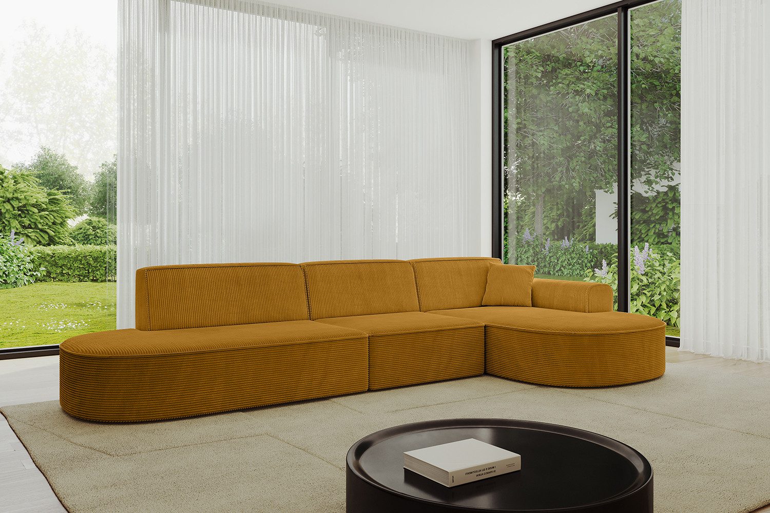 ALTDECOR Ecksofa MARI-L2, Sofa Praktische Bequeme Funktionsecke Couch L-Form Eckcouch, Corner Sofa L-Form Vielseitige Sofa Wohnlandschaft Wohnzimmer