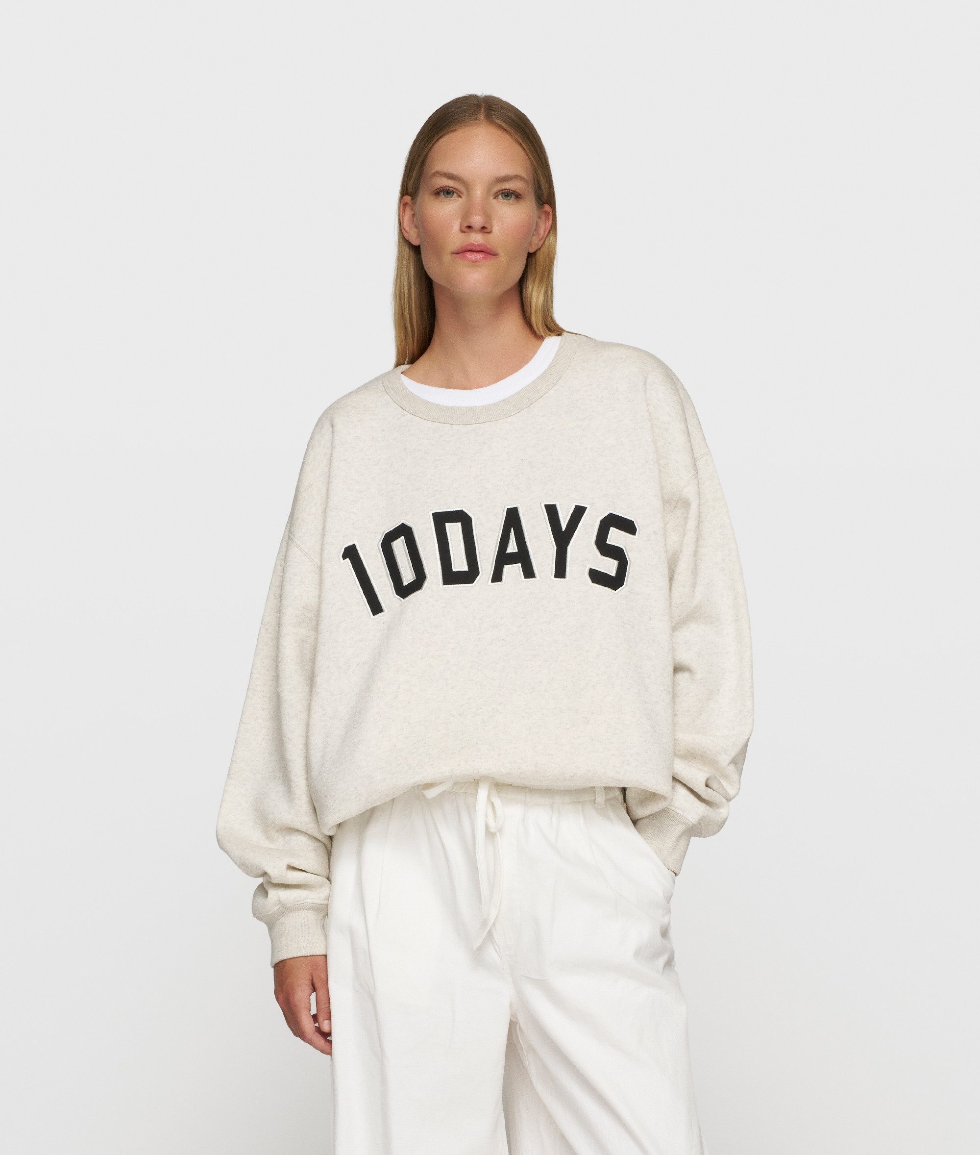 10DAYS Rundhalspullover THE STATEMENT SWEATER günstig online kaufen
