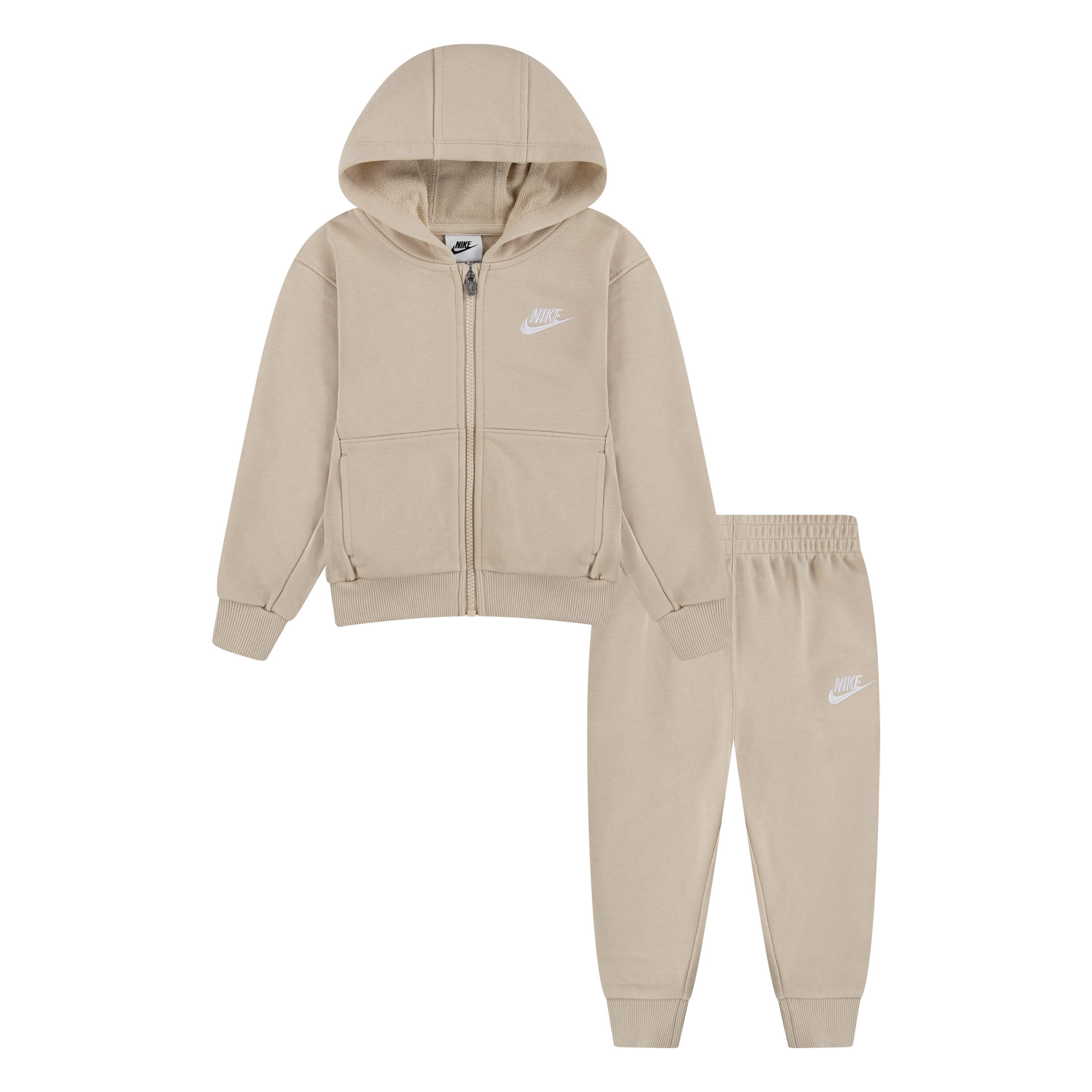 Nike Sportswear Jogginganzug NKN LBR FT FZ CLUB SET (2-tlg), für Kinder
