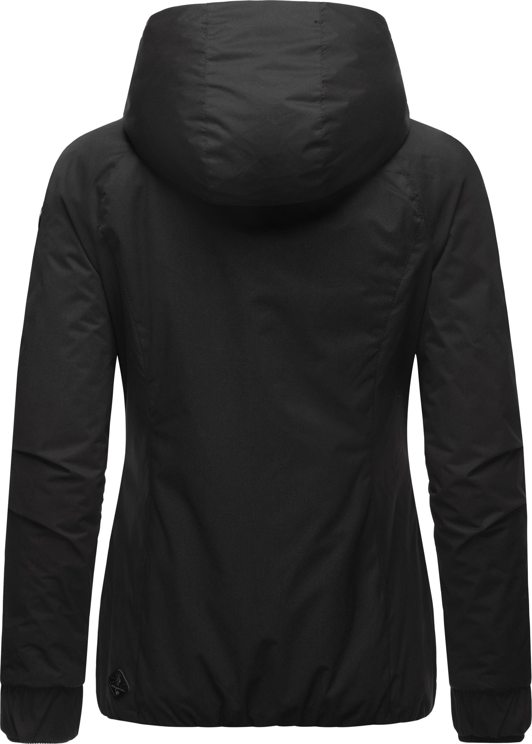 Ragwear Winterjacke Dizzie Winter wasserdichte Outdoorjacke mit Kapuze für den Winter