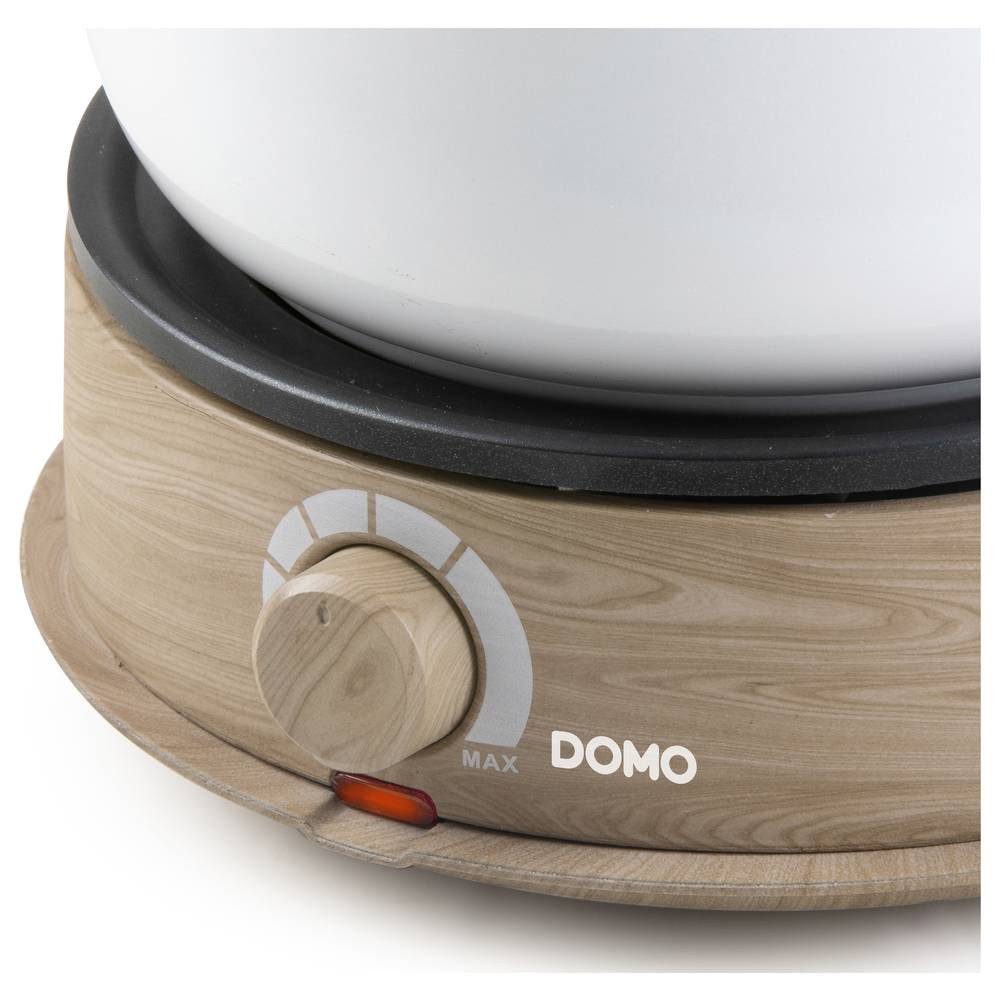Domo Fondue Fondue, 1500 W DO736F, Kontrollleuchte, 8 Fonduegabeln