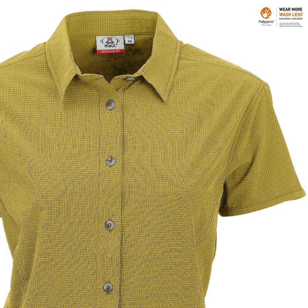 Maul T-Shirt Maul - Agile 3XT - Damen Outdoor Bluse elastisch, gelb günstig online kaufen