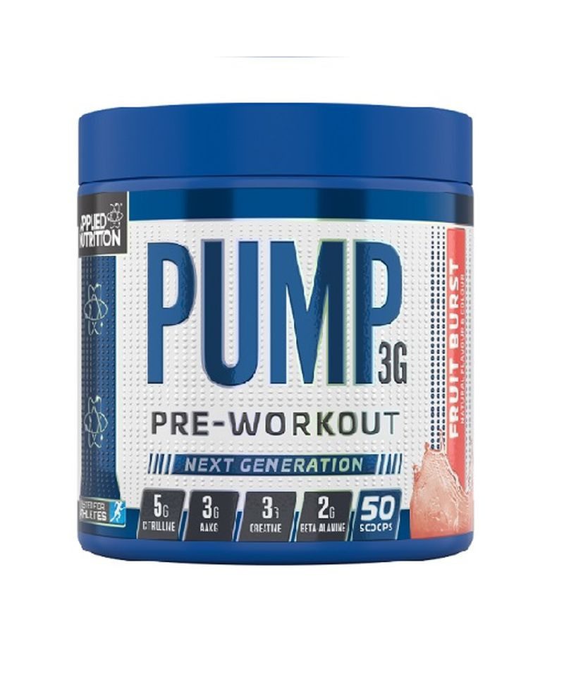 Applied Nutrition Pump-3G 375g - icy blue raz Pulver, 375 g, Pulver