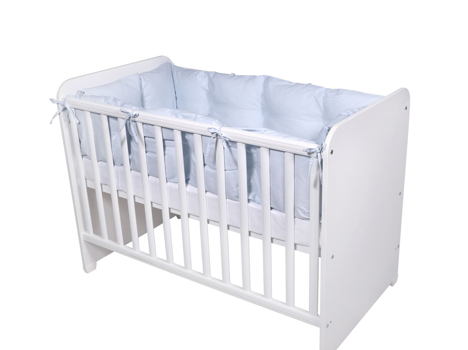 LORELLI Bettnestchen 2083007 120 x 60 cm 4-teilig, (4-tlg), Bettumrandung, Gitterbett, Schlaufenbefestigung, Zugluftschutz