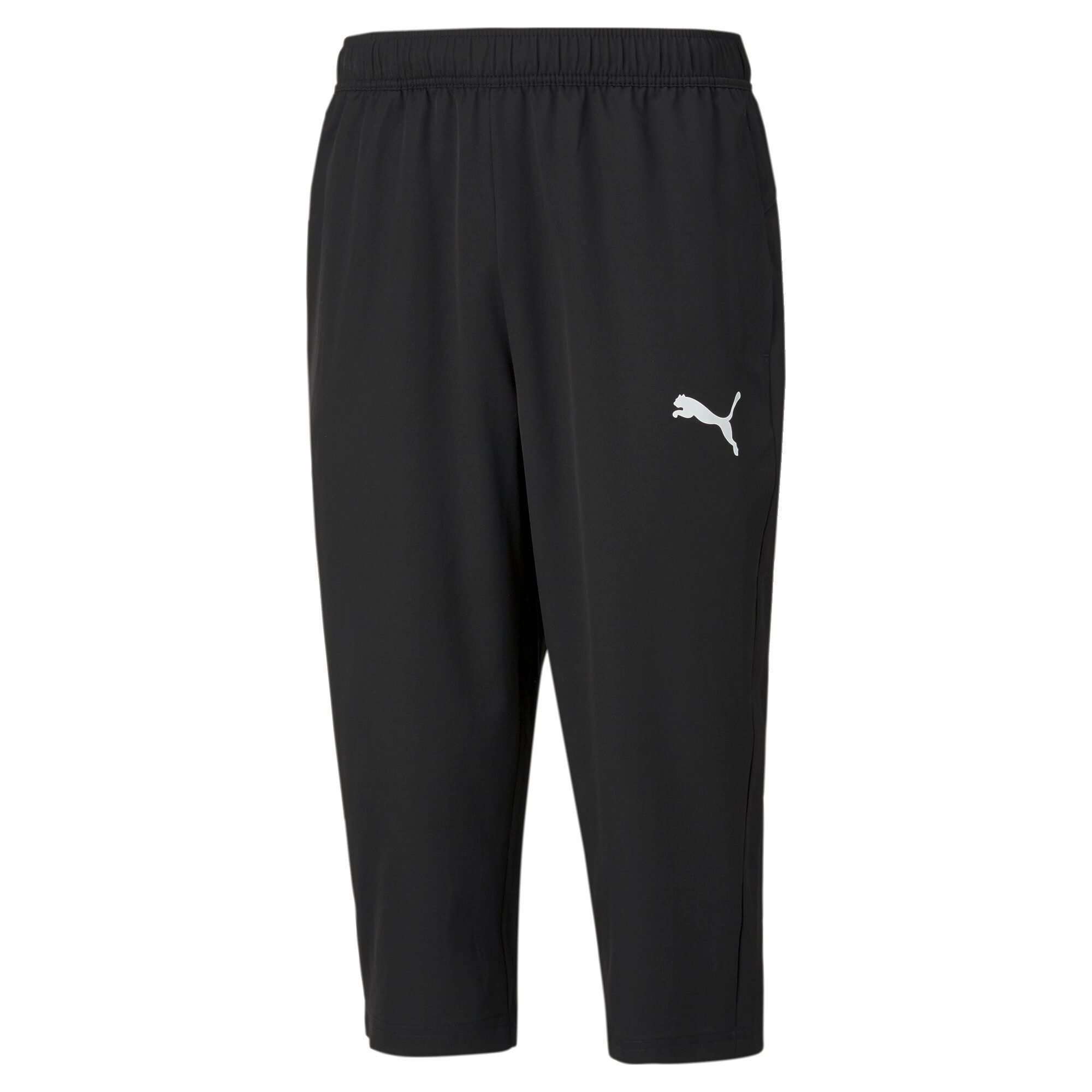 PUMA Trainingshose ACTIVE WOVEN 3/4 PANTS mit Nahttaschen, atmungsaktives Material, reguläre Passform