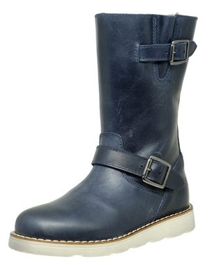 Cole Bounce Restore Cole Bounce Restore 2820A Leder Boots Stiefel Lammfell blau Schnürstiefelette