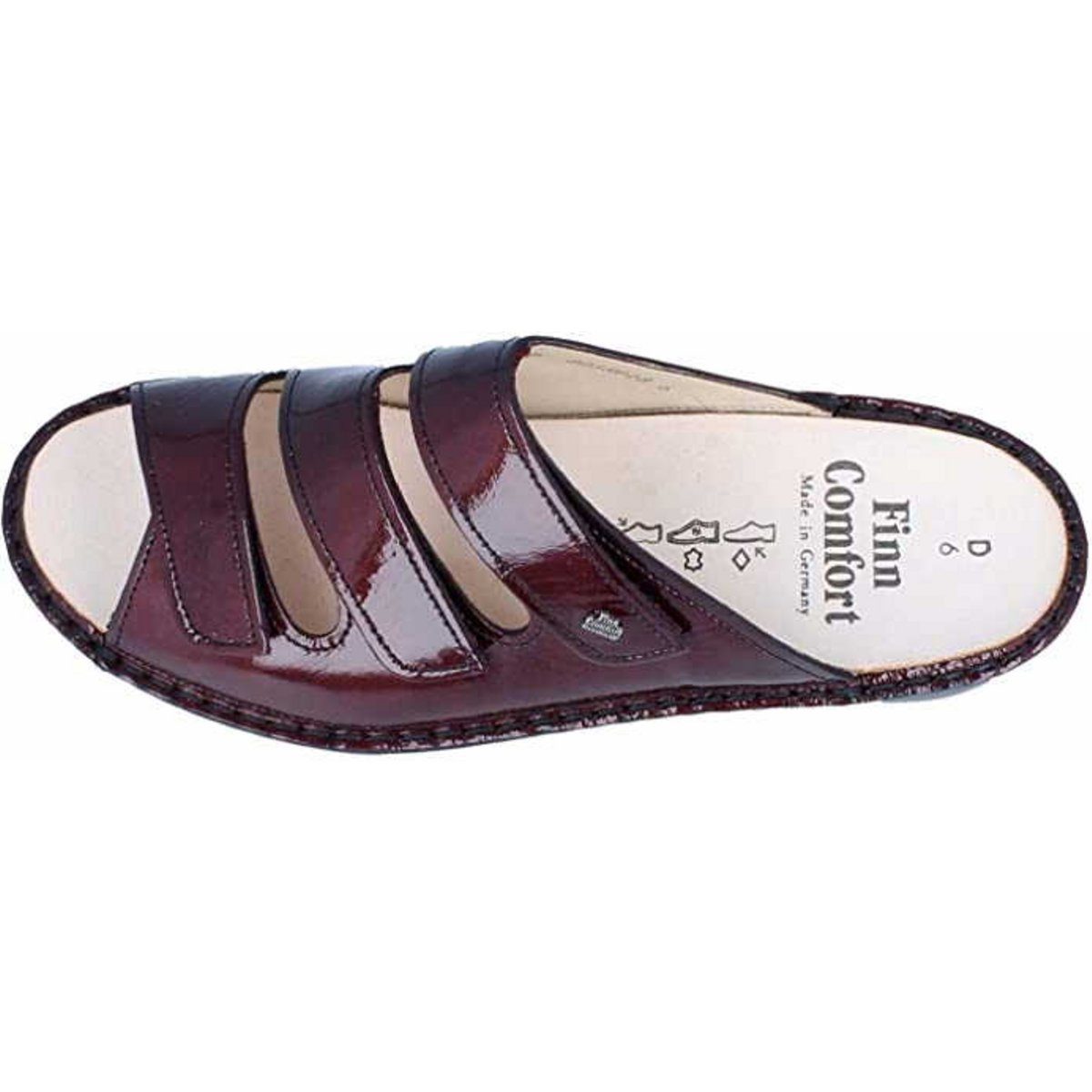 Finn Pantolette Comfort bordeaux (1-tlg)