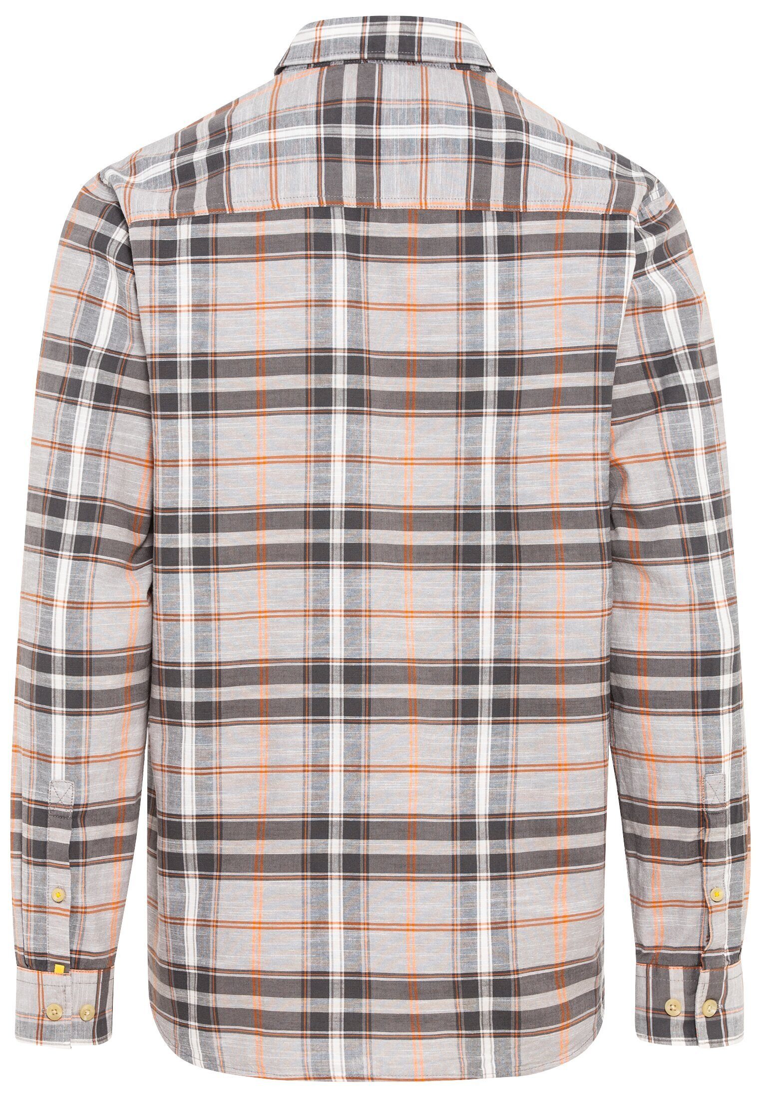 camel active Langarmhemd Langarmhemd mit Karomuster günstig online kaufen