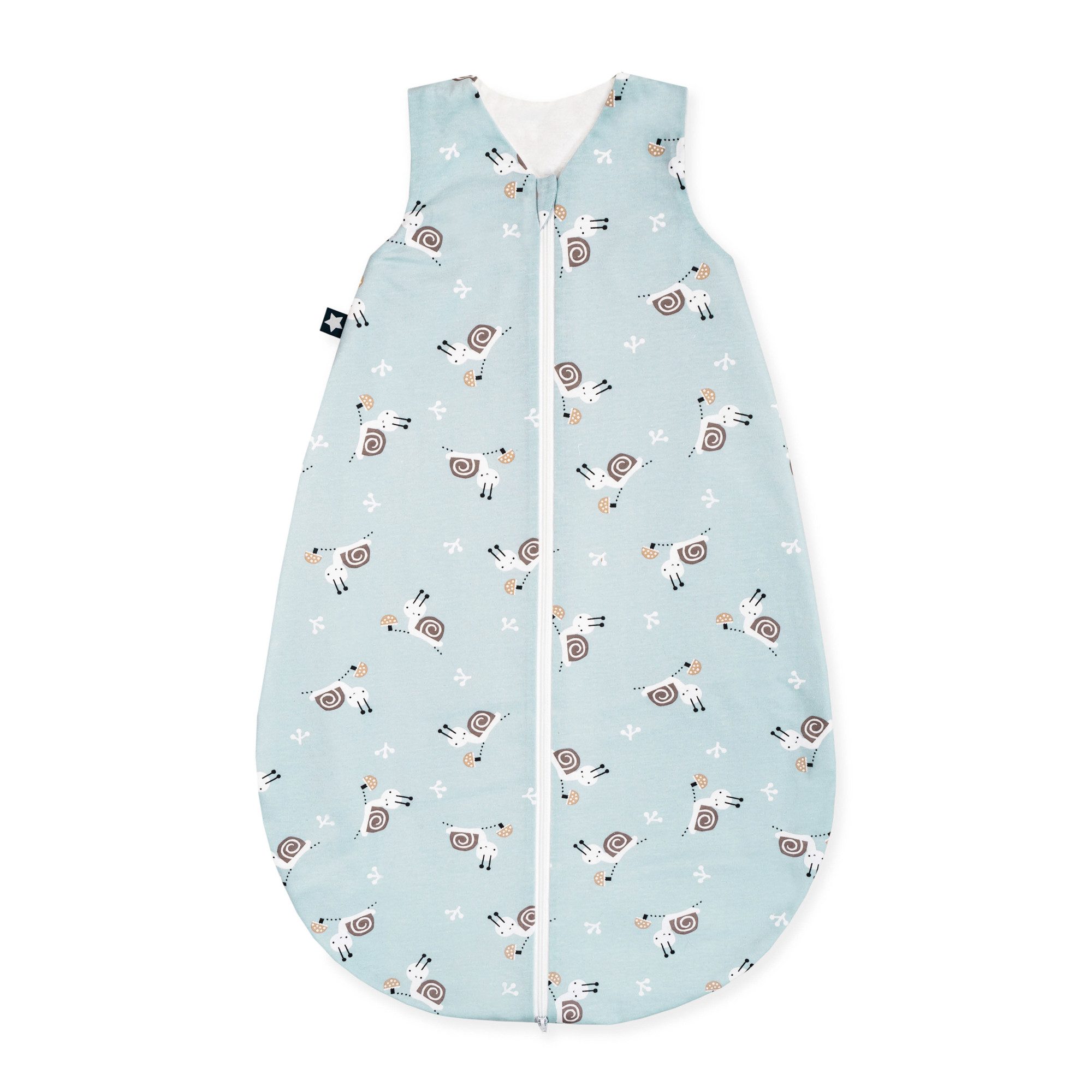 Julius Zöllner Babyschlafsack Schnecke Schlafsack Jersey 56x62 (1 tlg), Schlafsack Babyschlafsack