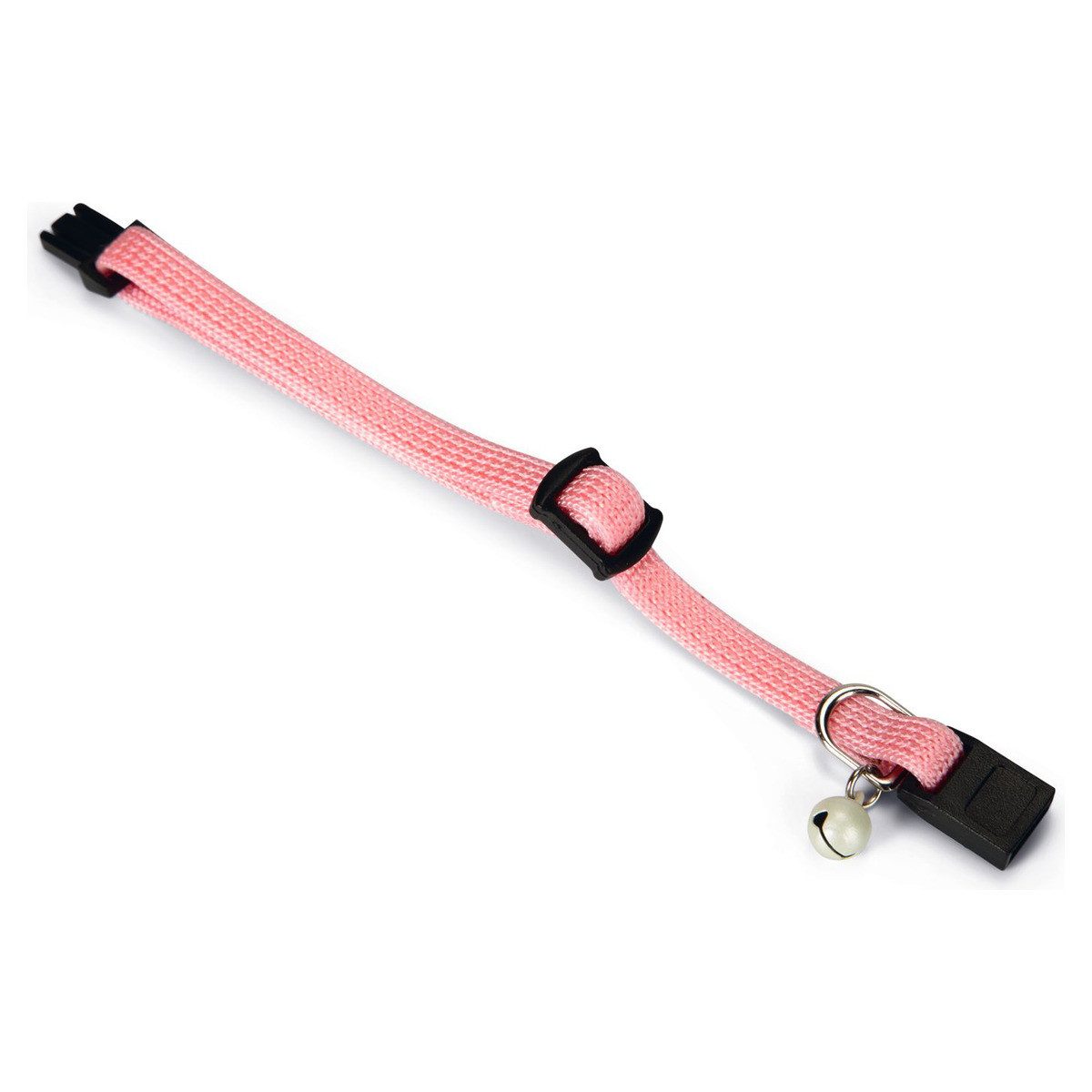 Beeztees Katzen-Halsband Kätzchenhalsband Nylon rosa