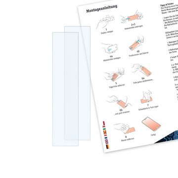 Bruni Schutzfolie Glasklare Displayschutzfolie für Denon AVC-X8500HA, (2 Folien), praktisch unsichtbar