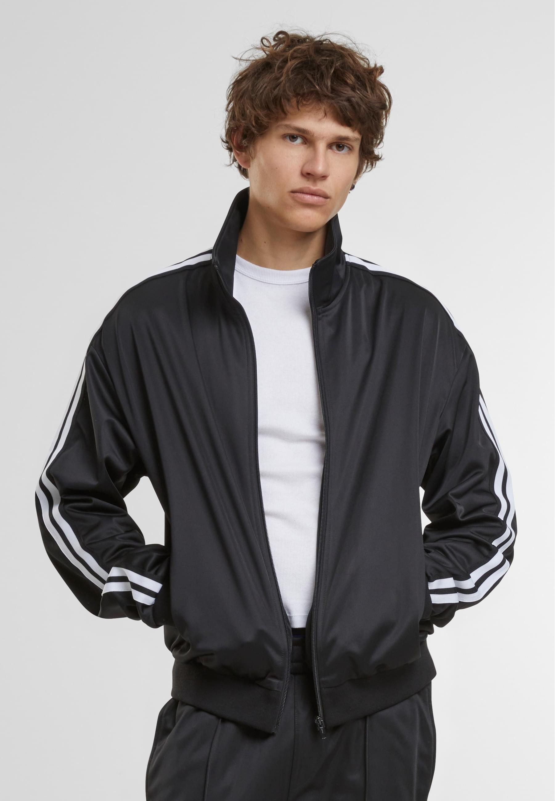 URBAN CLASSICS Trainingsjacke Urban Classics Retro Tricot Track Jacket (1-St)