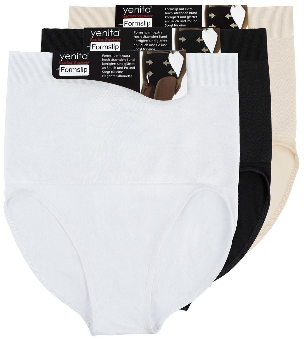 Yenita® Shaping-Body Figurformender Taillenslip mit Bauchweg-Effekt