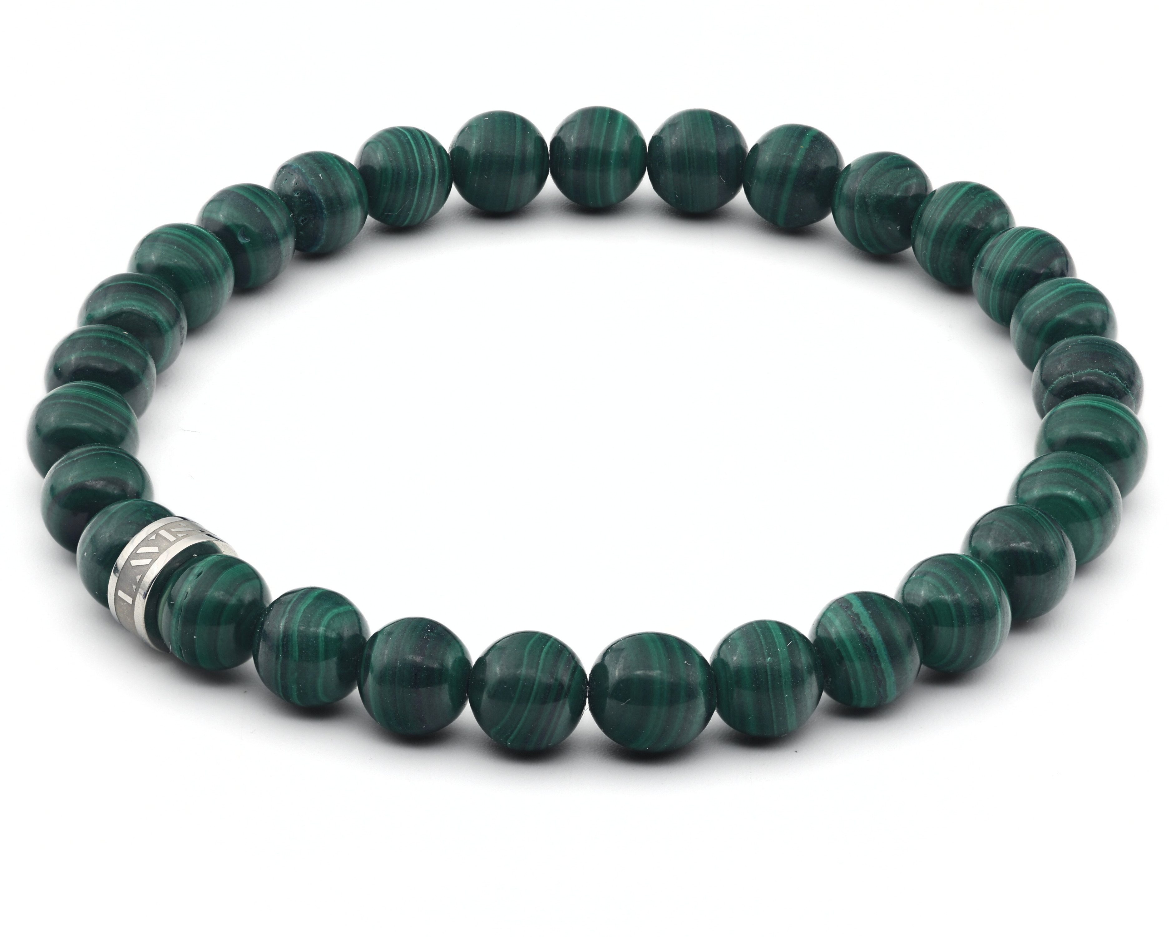 LAVISA Armband Armband 6mm Echte Edelstein Perlen, Kristalle, Heilsteine, O günstig online kaufen