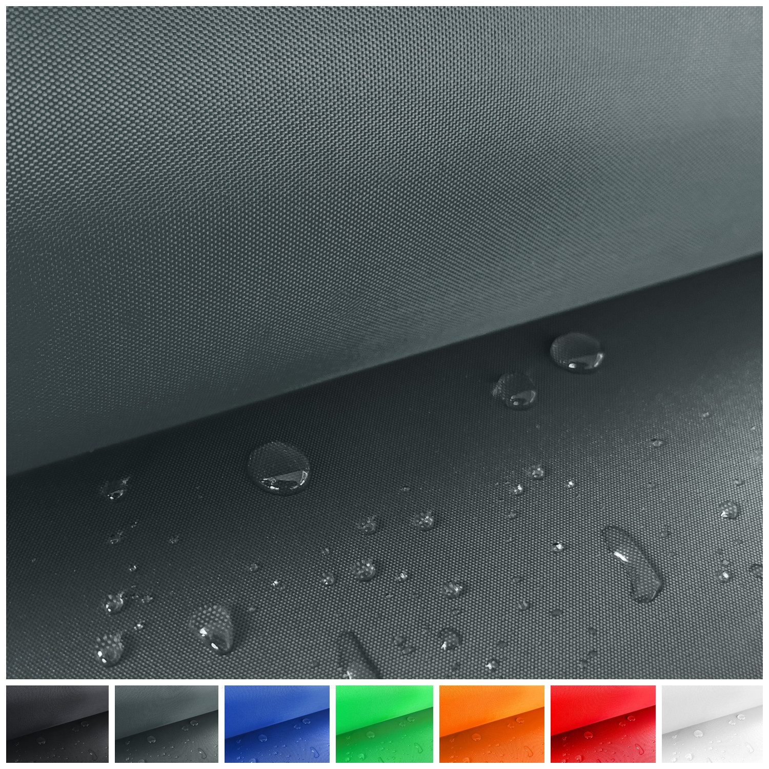 novely® Stoff OXFORD LIGHT - Outdoorstoff Wasserabweisend Polsterstoff, Wasserabweisend, Extrem reißfest, Meterware, 1 lfm – Bild 3 von 5