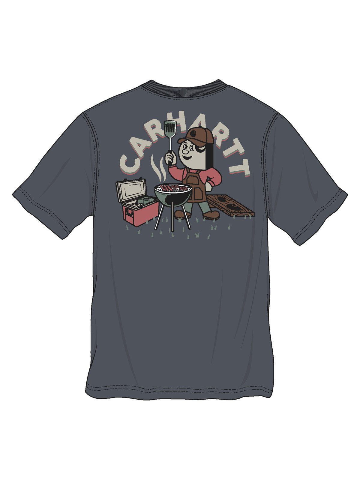 Carhartt T-Shirt 107437-BLS Carhartt Grill günstig online kaufen