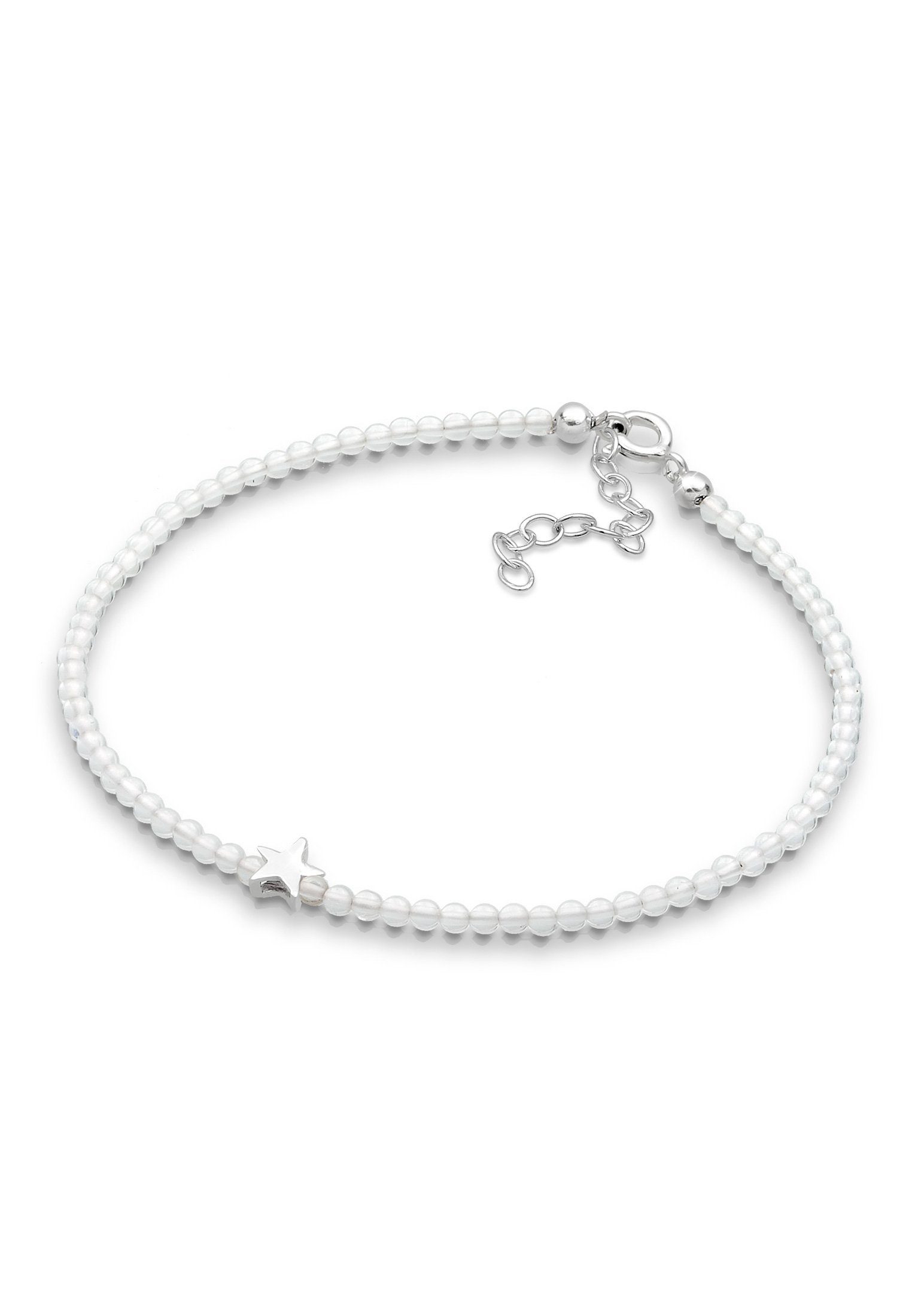 Elli Armband Sterne Bergkristall 925 Sterling Silber, Sterne