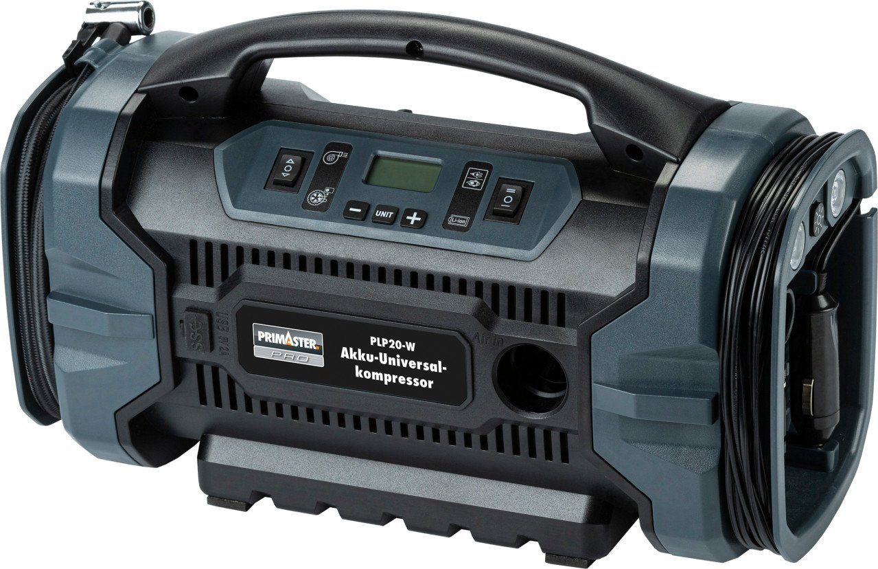 Kompressor Primaster Pro Akku-Kompressor PLP 20-W 20 V Solo