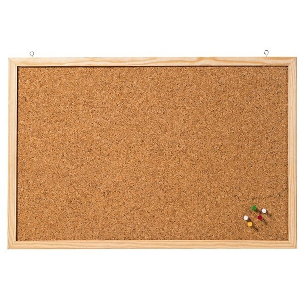 FRANKEN Pinnwand Korktafel Memoboard 40x60 cm Braun