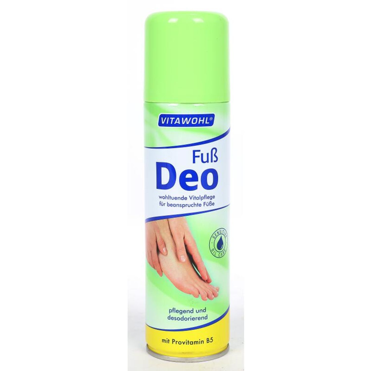 Schmees GmbH Deo-Spray 12x Vitawohl Fußdeodorant 200ml Frische Schutz Pflege Geruch Füße, 12-tlg.