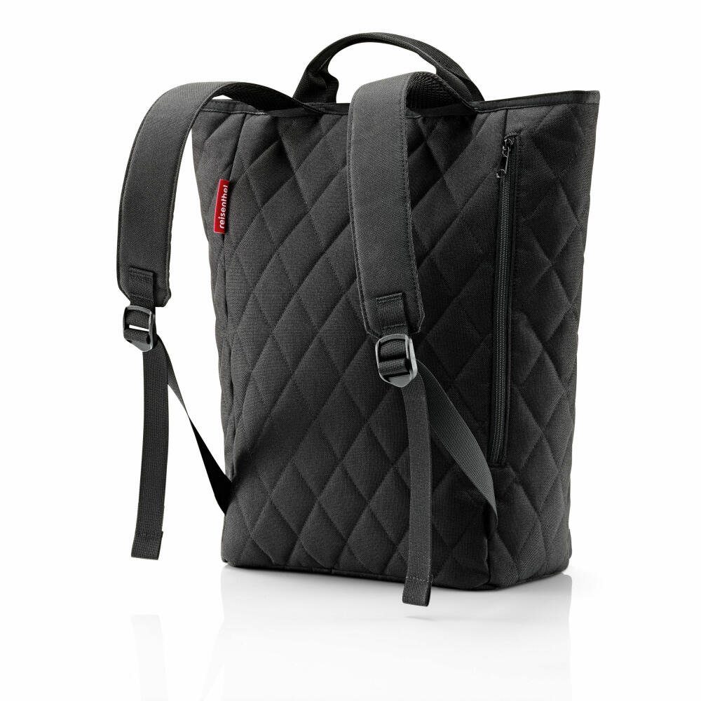 REISENTHEL® Rucksack shopper-backpack Rhombus Black 16 günstig online kaufen