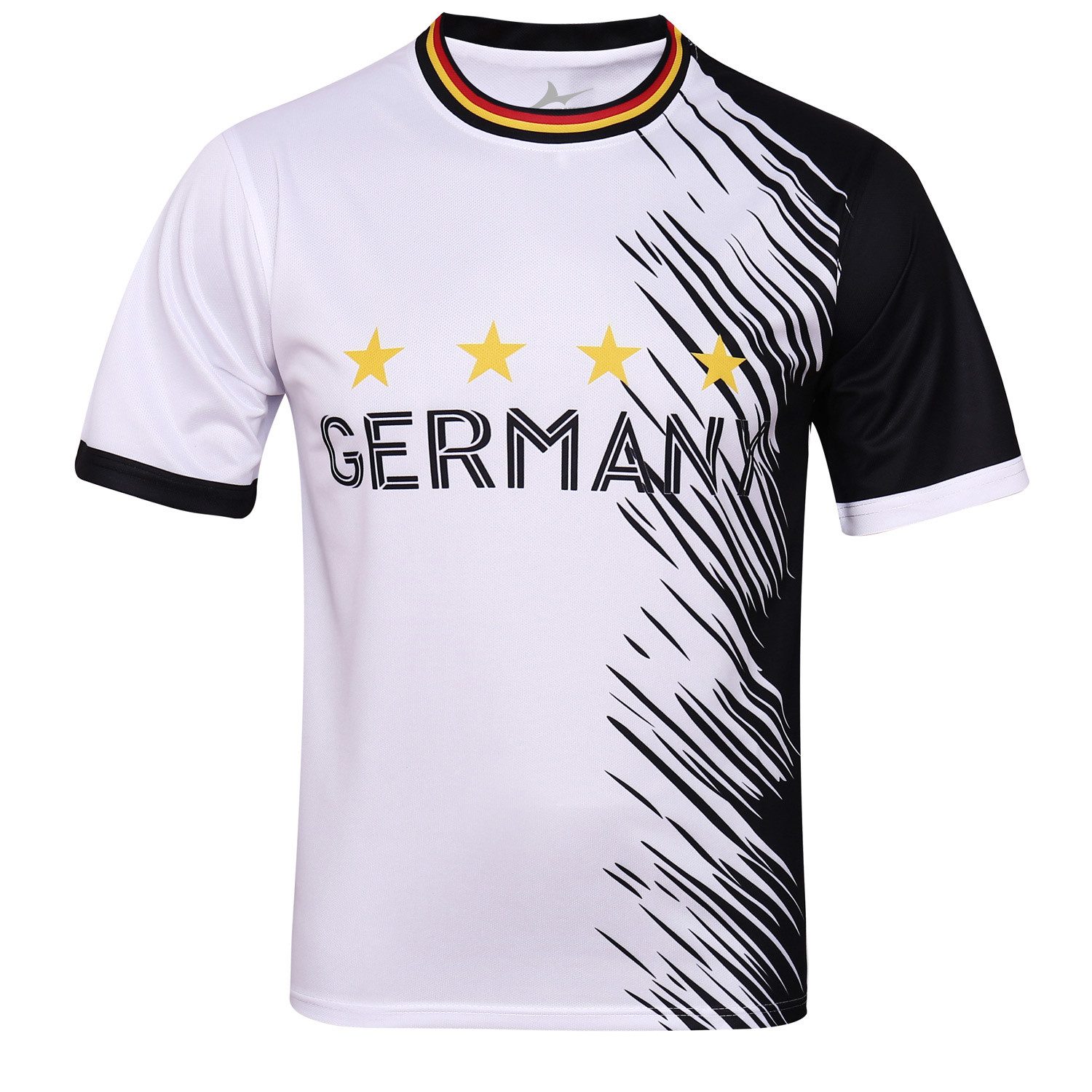 Antonio Strickmütze Antonio Deutschland Herren Trikot Gr. S weiß (1-St)