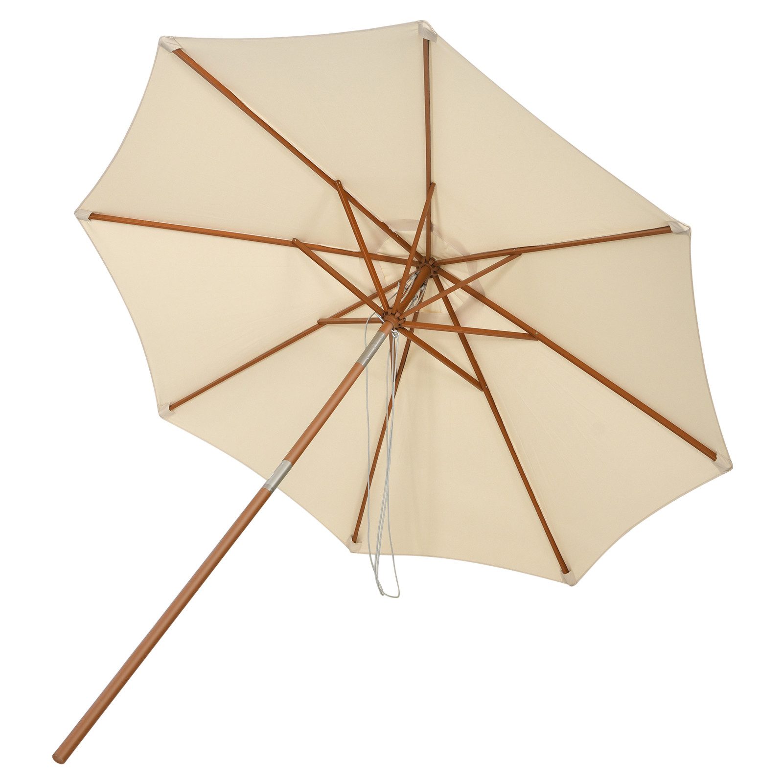 COSTWAY Sonnenschirm, Ø270/Ø300cm Balkonschirm, neigbar, UV-beständig günstig online kaufen