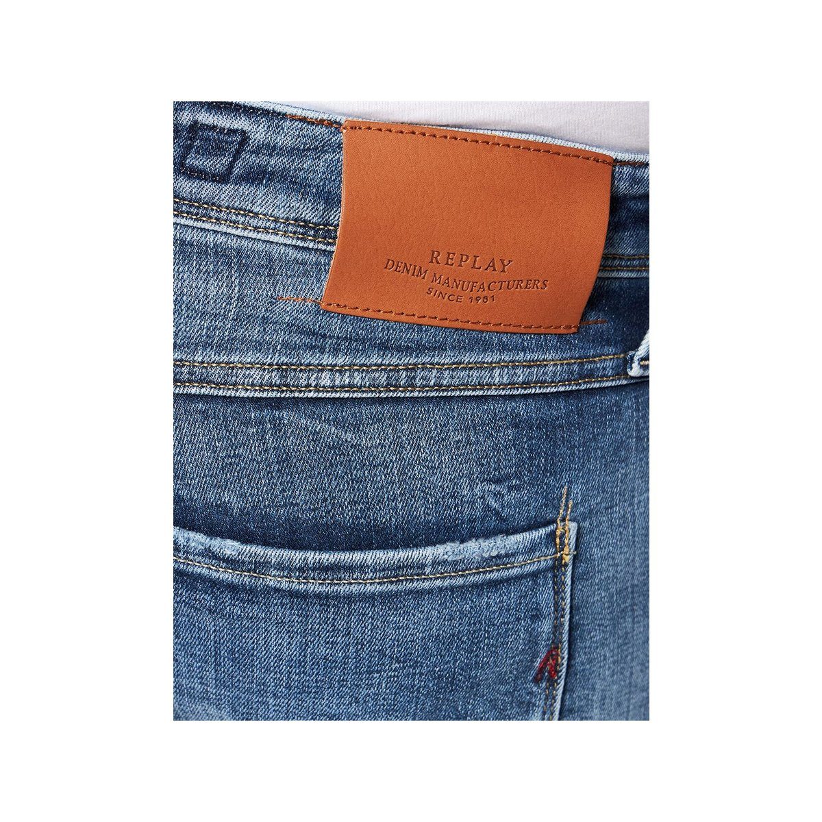 (1-tlg) mittel-blau Replay 5-Pocket-Jeans