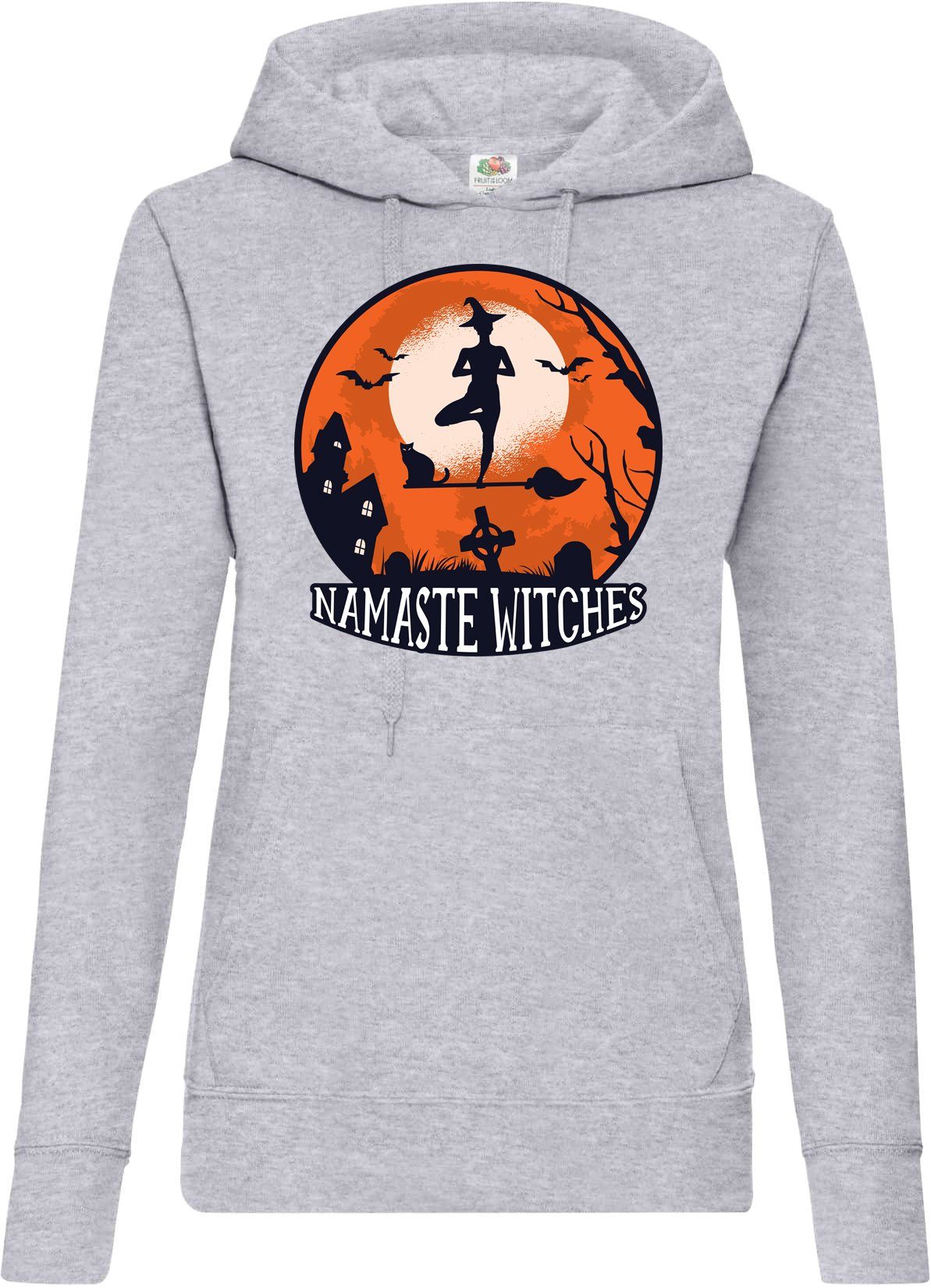 Youth Designz Kapuzenpullover Namaste Witches Damen Hoodie Pullover mit