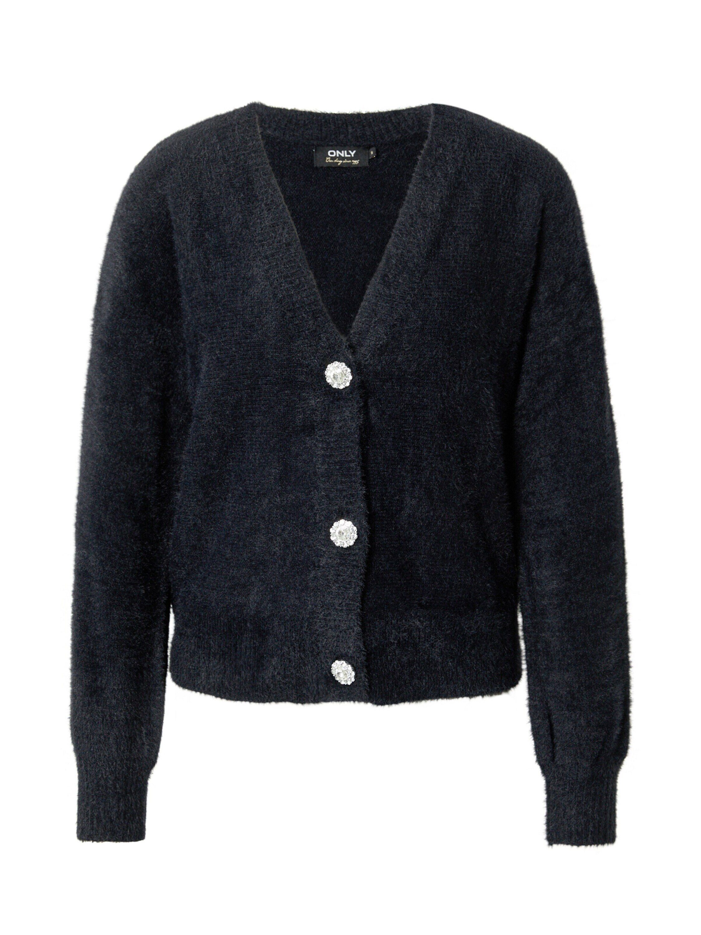 ONLY Strickjacke ONLElla (1-tlg) Ziersteine günstig online kaufen