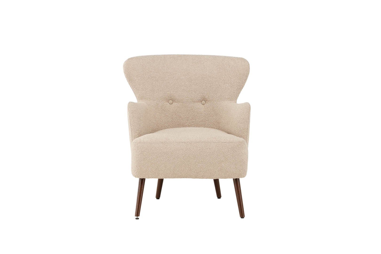 ebuy24 Lincoln (1-St) Relaxsessel beige. Sessel