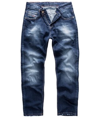 Rock Creek Regular-fit-Jeans Herren Jeans Stonewashed Denim RC-3103