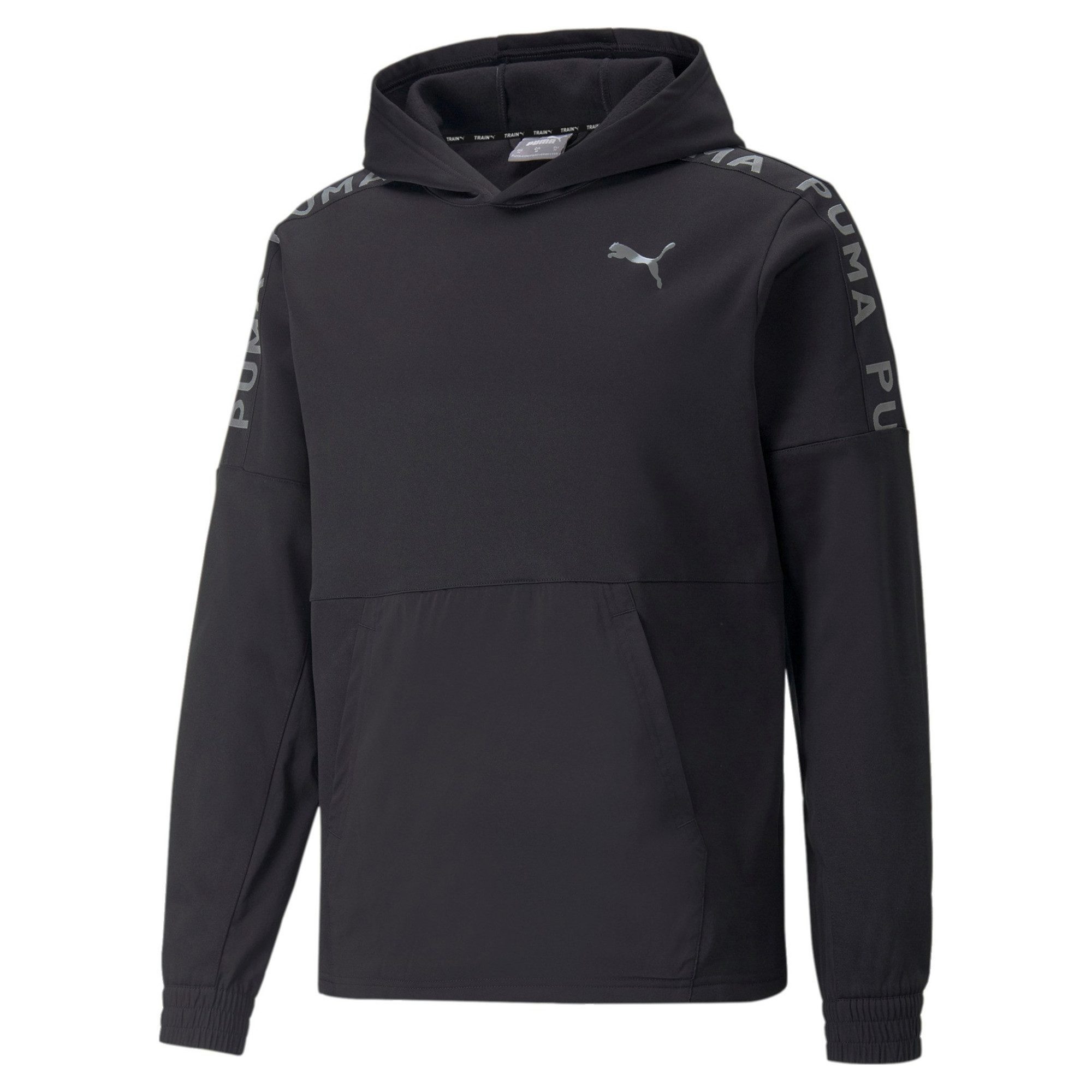 Kapuzenpullover Puma Herren Kapuzenpullover FIT Pwrfleece Hoodie 522124