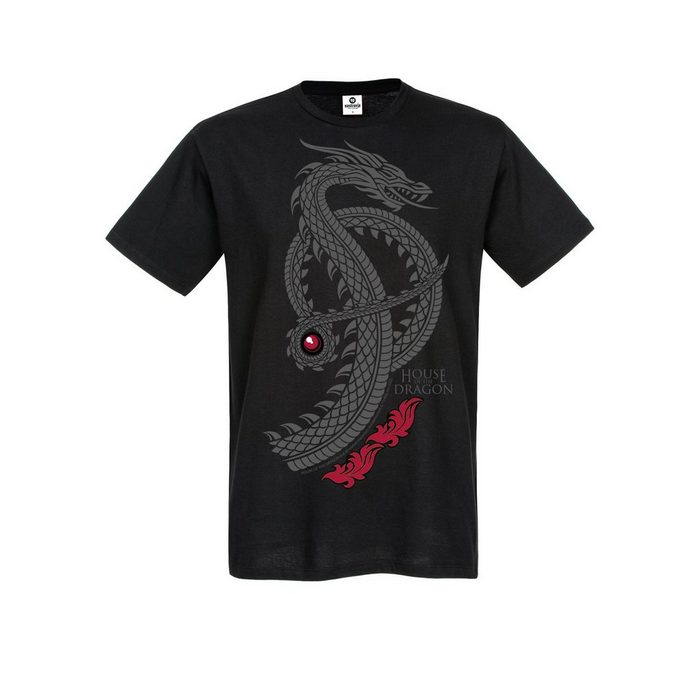 Warner T-Shirt House of the dragon Logo