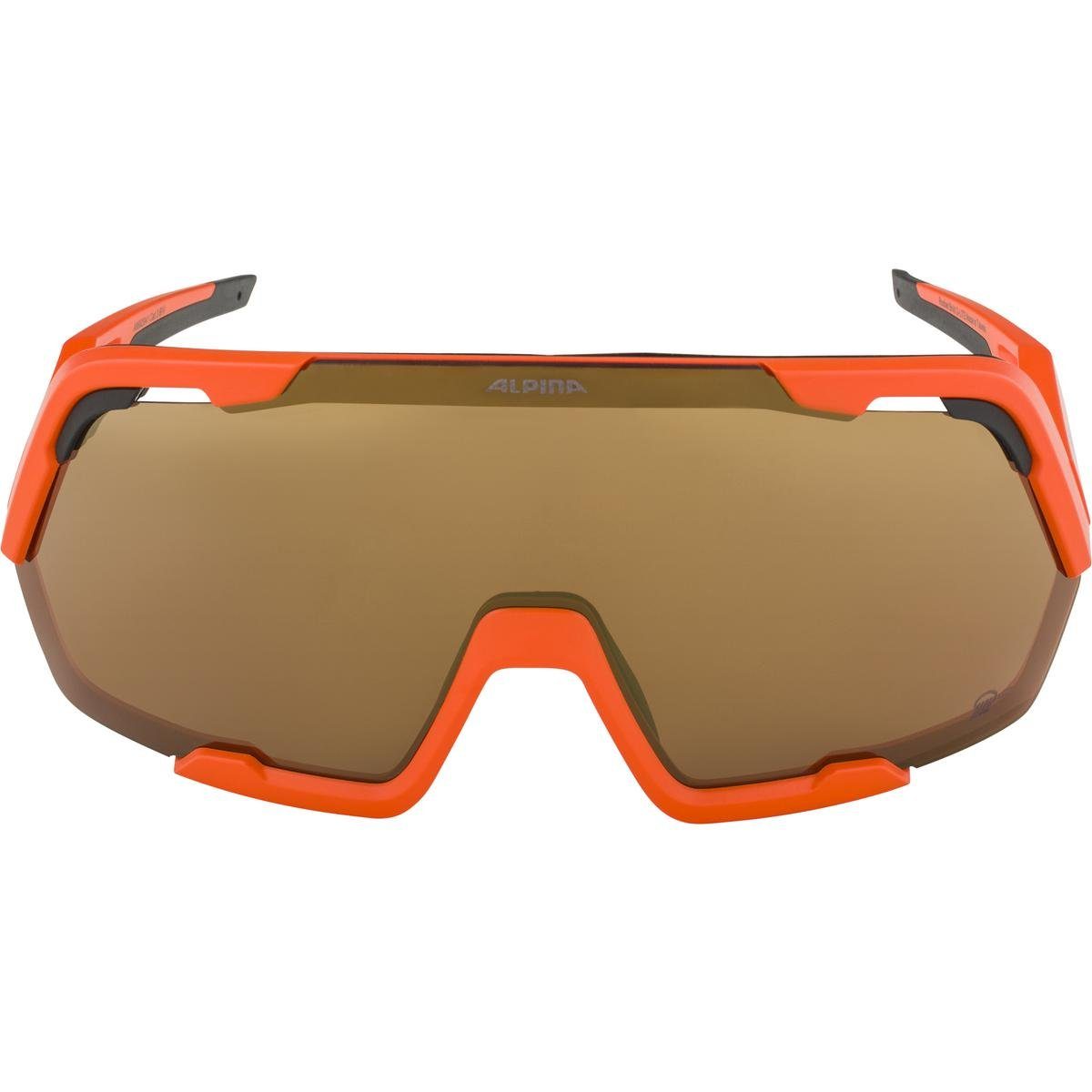 Sportbrille Sonnenbrille BOLD Q-LITE orange Alpina A8682 Alpina ROCKET