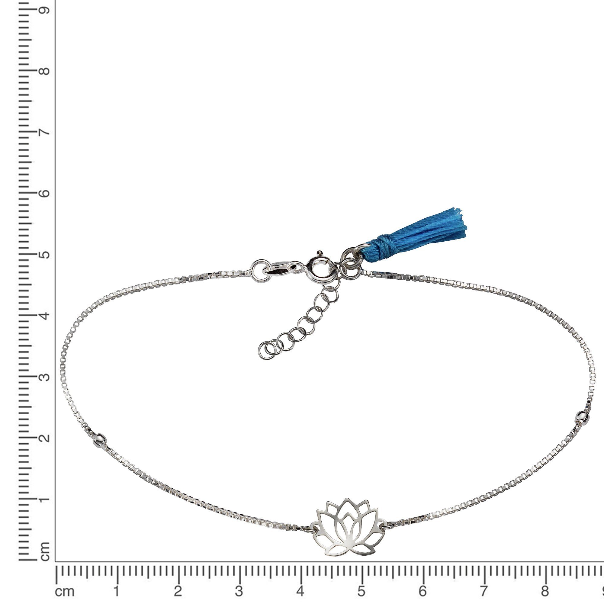 Vivance Fußkette 925 Silber Lotusblüte + günstig online kaufen
