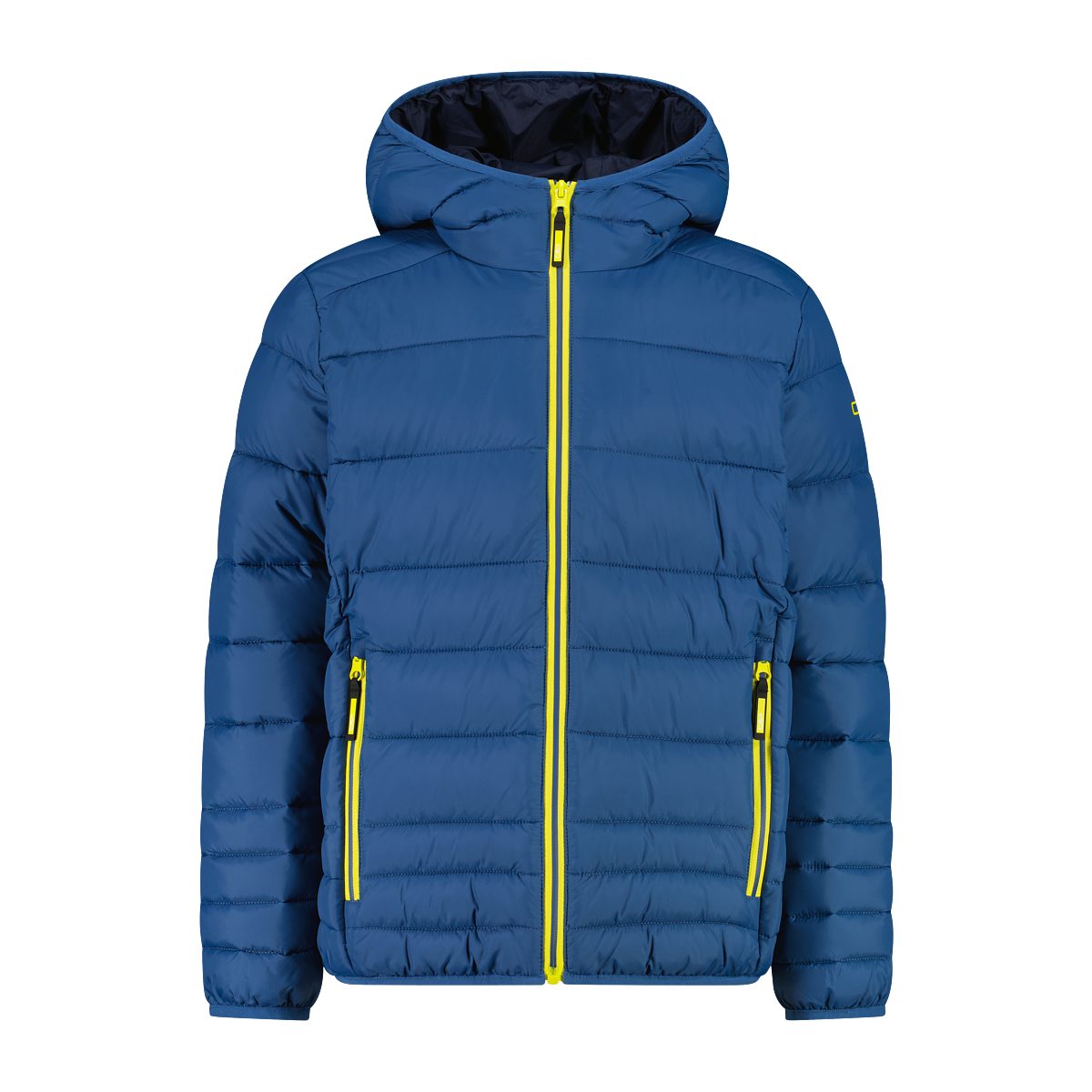 CMP Steppjacke KID JACKET FIX HOOD mit Kapuze, winddicht, wasserabweisend, aus Polyester