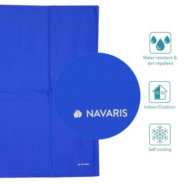 Navaris Hundematte Kühlmatte für Hunde/Katzen, selbstkühlendes Kühlkissen Pad