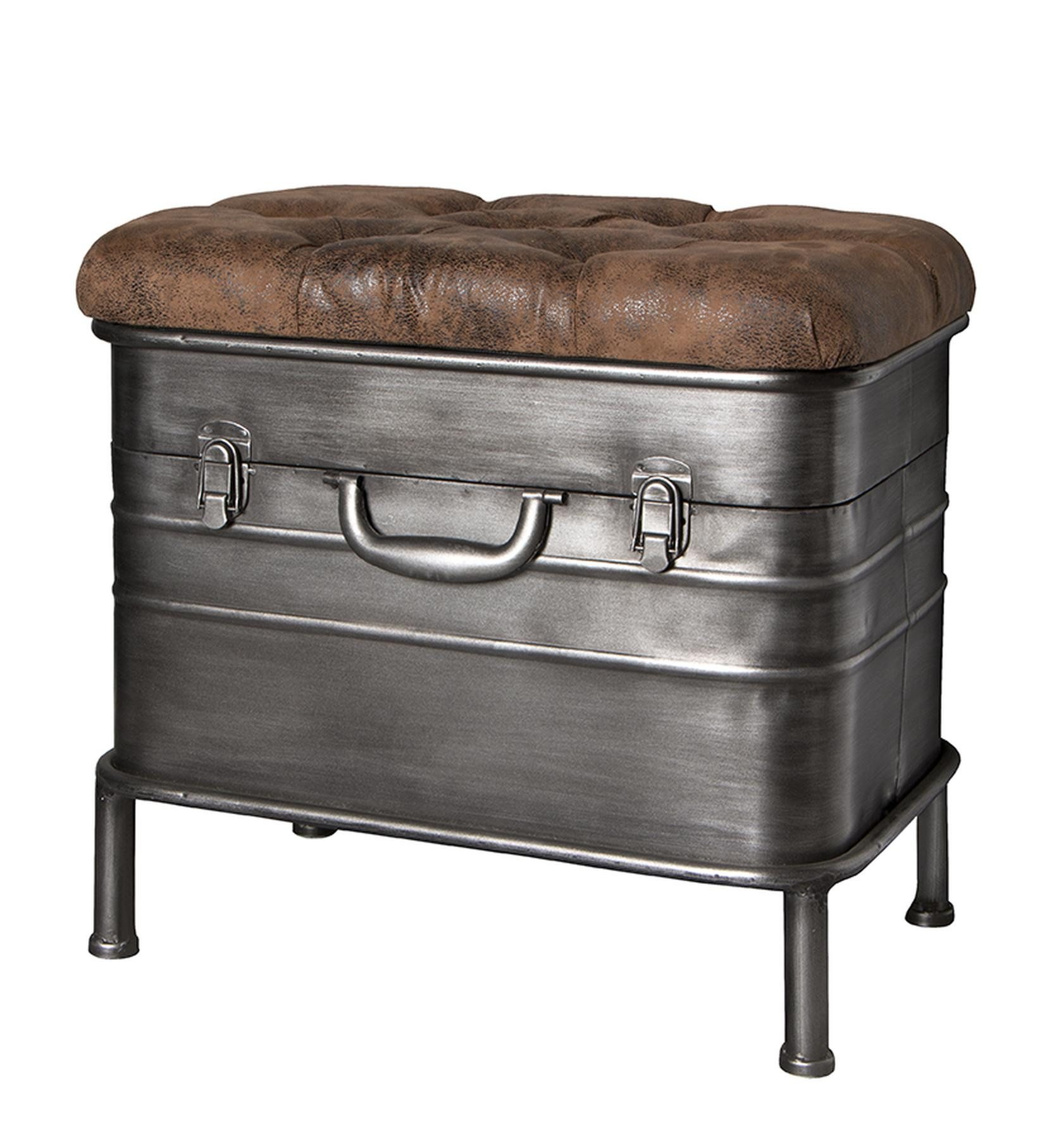 PREISBRECHER Sitzbank Pipe, 51 x 48 x 34 cm (B/H/T)