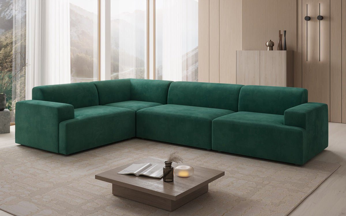 Luxusbetten24 Sofa Designer Sofa Monza Wohnlandschaft günstig online kaufen