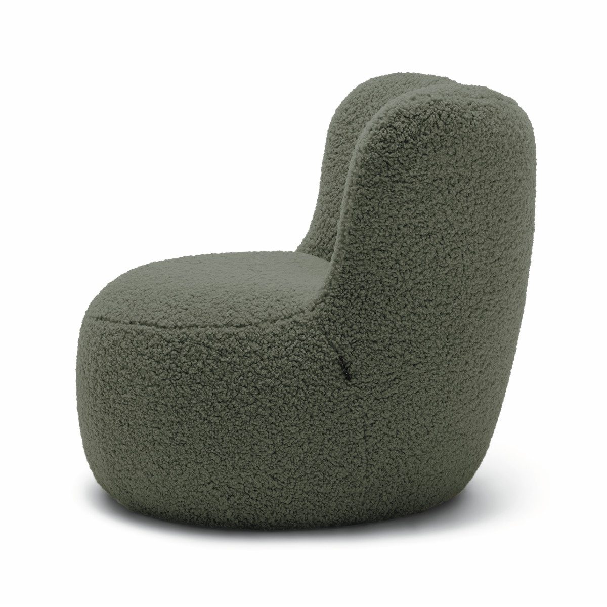 freistil ROLF BENZ Cocktailsessel freistil 173, Cozy-Edition Teddy- oder Schäfchenstoff, Bouclé, verschiedene Farben