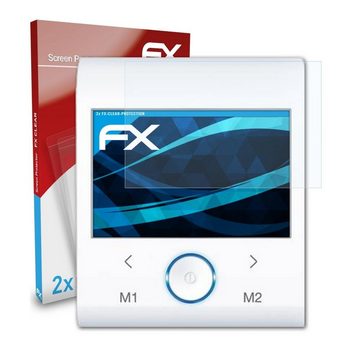 atFoliX Schutzfolie Displayschutz für Beurer BM 96 Cardio, (2 Folien), Ultraklar und hartbeschichtet