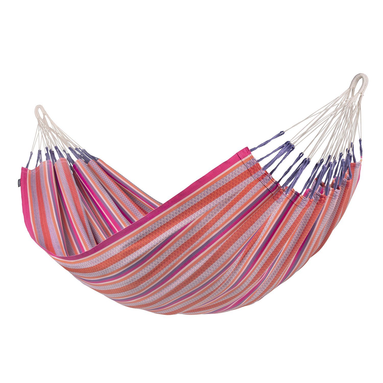 Hängematte Doppel Hängematte Modesta Flamingo von La Siesta Bio Baumwolle
