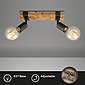 Briloner Leuchten Deckenleuchte »2900-021«, Deckenlampe / Spot mit Holz - drehbar schwenkbar, Bild 1